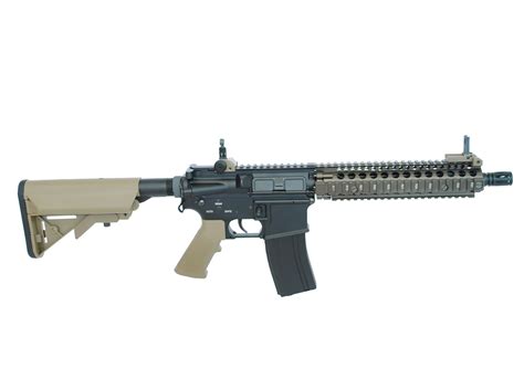 Assault Rifle M4 Mk18 Mod1 9 Aeg Tri Color Ecec System