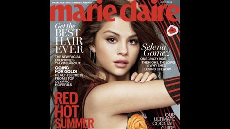 Selena Gomez Marie Claire Us June 2016