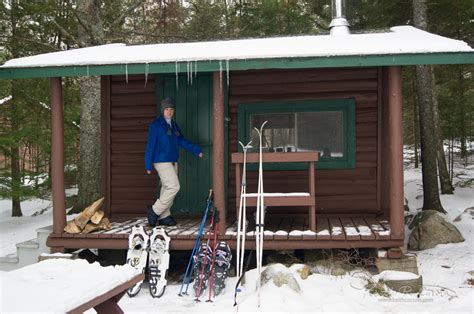 Retreat at our cabins located in middle maine with private bathrooms, hot showers, picnic table and charcoal barbecues. Winter In Baxter State Park - Daicey Pond