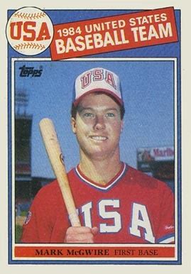 1985 mark mcgwire rookie card value. 6 Most Valuable Mark McGwire Rookie Cards | Old Sports Cards