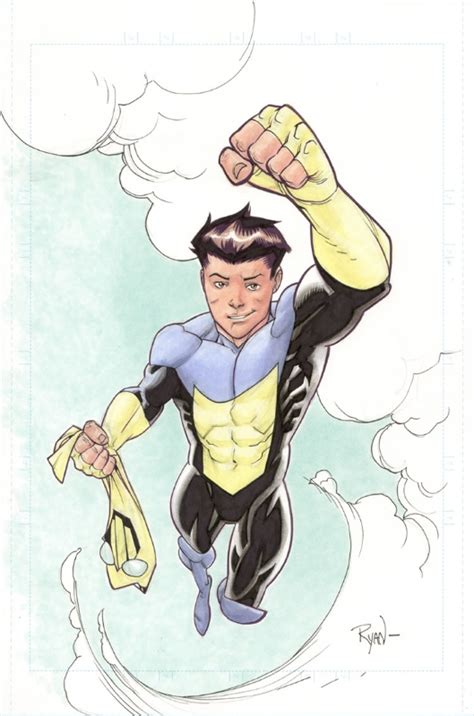 Invincible By Ryan Ottley In Nathan Turners Invincible Comic Art