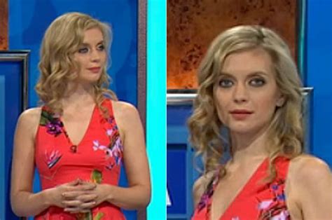 Countdown 2017 Rachel Riley Flaunts Sexy Cleavage In Plunging Dress Daily Star