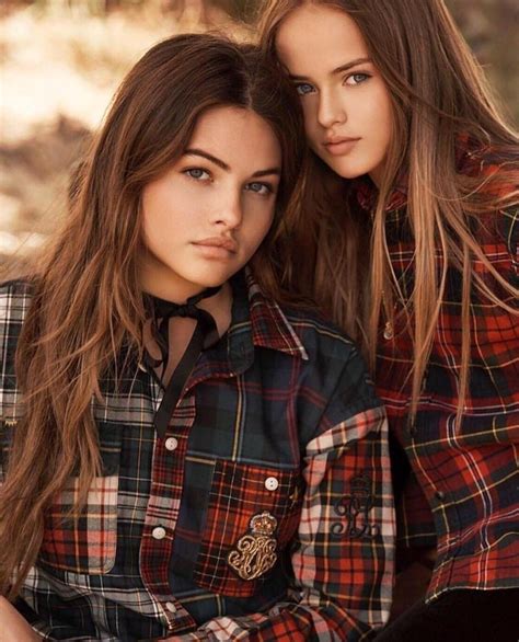 French Model Thylane Blondeau And Russian Model Kristina Pimenova They Were Both Dubbed As “the