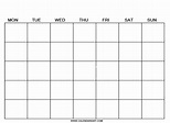Fillable Pdf Calendar - Customize and Print