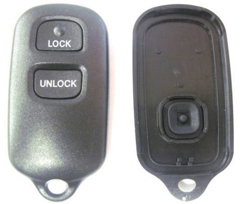 Keyless Remote Replacement Case Shell And Buttons For Key Fob Fits Toyota Button FCC ID