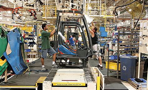 forklift assembly plant expands  indiana