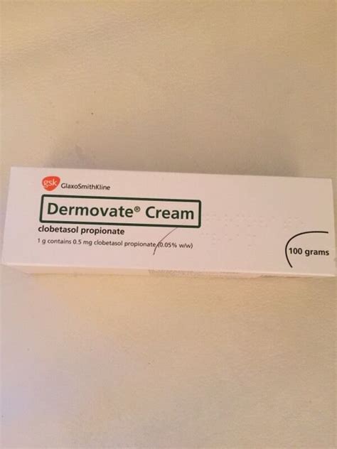 Dermovate Cream 100 G In Sutton London Gumtree