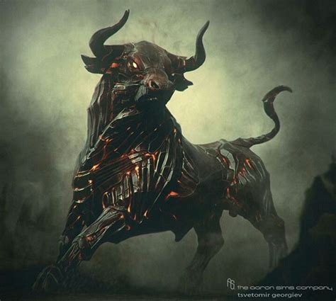 Percy Jackson Sea Of Monsters Taurus Art Bull Art