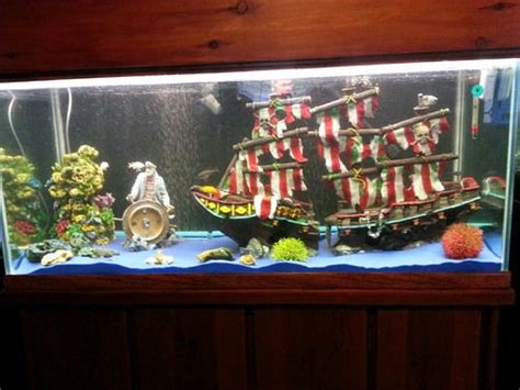 Pirate Aquarium Decors Cool Fish Tanks Small Fish Tanks Cool Fish