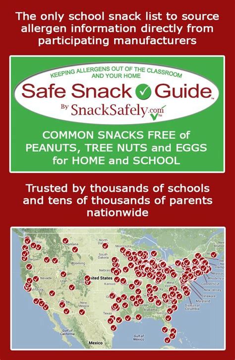 List Of Snacks Free Of Peanuts Tree Nuts And Eggs To Help Keep These
