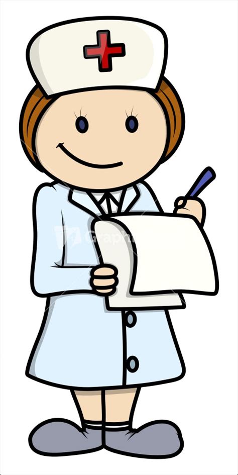 Nurse Vector Cartoon Illustration Stock Image Cliparts Co