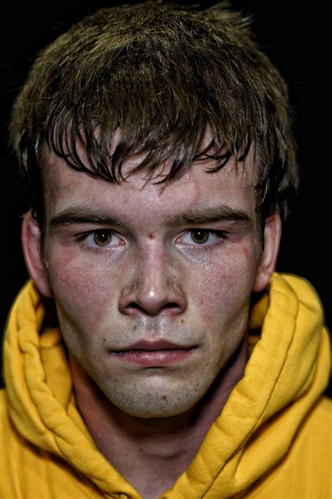 The Faces Of College Wrestlers Male Portrait Interesting Faces Portrait