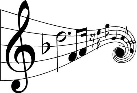 Musical Notes Background Black And White Clipart Panda Free Clipart