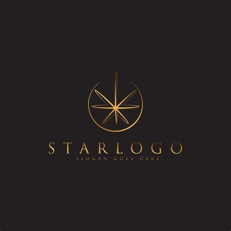 Premium Vector Elegant Star Logo Design Creative Star Logo Concept