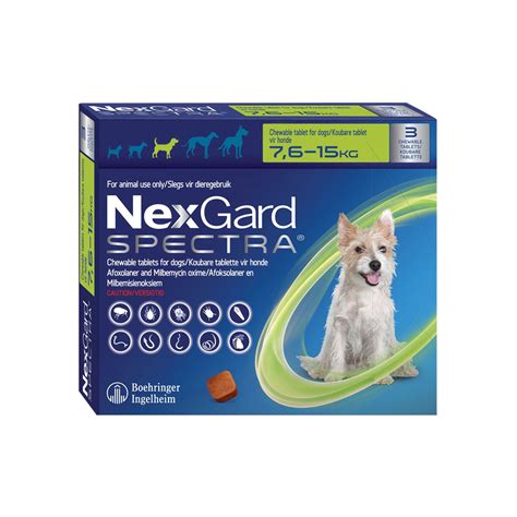 Nexgard Spectra 75kg 15kg Absolute Pets