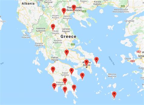 Grecia Itinerario Di Settimane In Grecia Continentale E Isole Hpyb