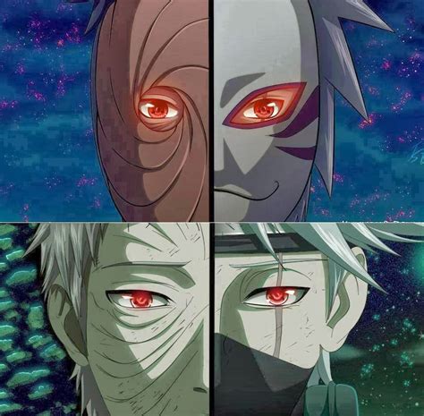 Obito And Kakashi Naruto