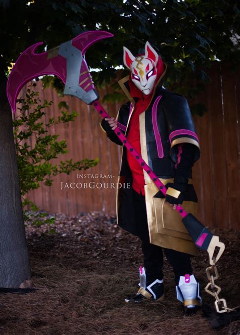 Self Fortnite Drift Max Cosplay My Wife Made For My Son