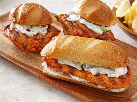 Grilled Buffalo Chicken Sandwiches Perdue