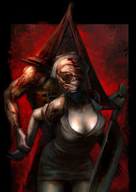Fxxking Katekari Yuusuke Bubble Head Nurse Nurse Silent Hill Pyramid Head Silent Hill