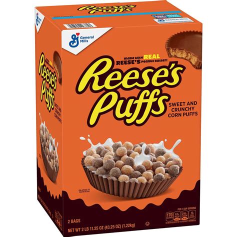 reese s puffs cereal peanut butter chocolate