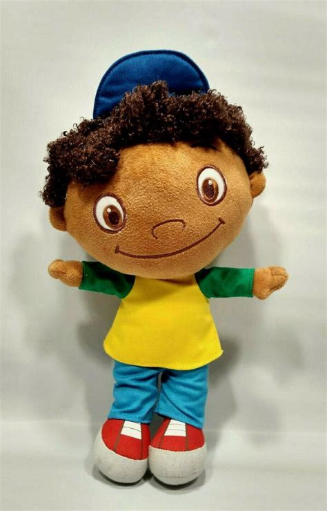Disney Little Einsteins Cartoon Plush Quincy Doll Stuffed Character Toy