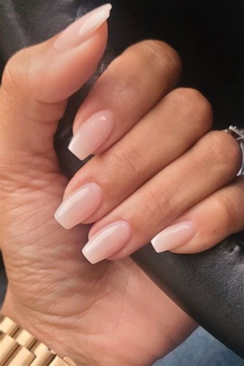 Ballerina Nails Short Shape Are Not Only Beautiful But Also Elegant As