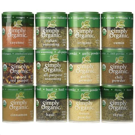 Simply Organic Starter Spice T Set