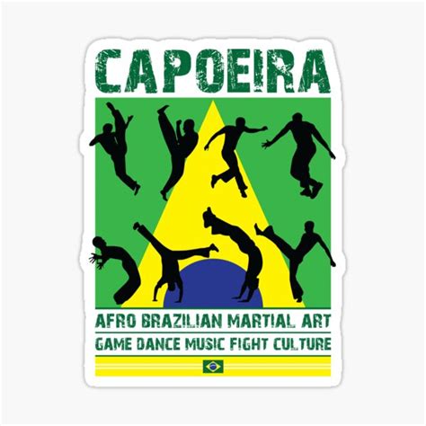 Capoeira Sticker For Sale By Marcosty Redbubble