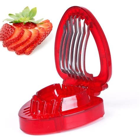 Fancy Strawberry Slicer Fruit Cutter Strawberry Cutter Slicer