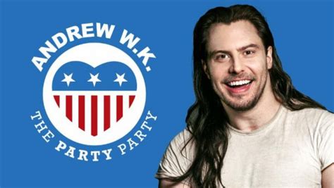 Andrew Wk Has Announced The Formation Of The Party Party