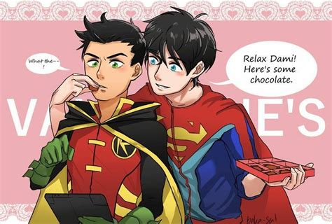 ImÁgenes Damian Wayne X Jonathan Kent Damian Wayne Superhéroes