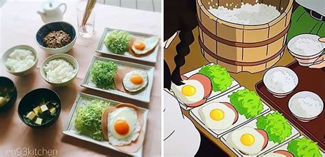 She Recreates 20 Meals From Studio Ghibli Movies With Incredible