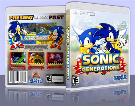 Sonic Generations Playstation 3 Box Art Cover By Thatguyknownast
