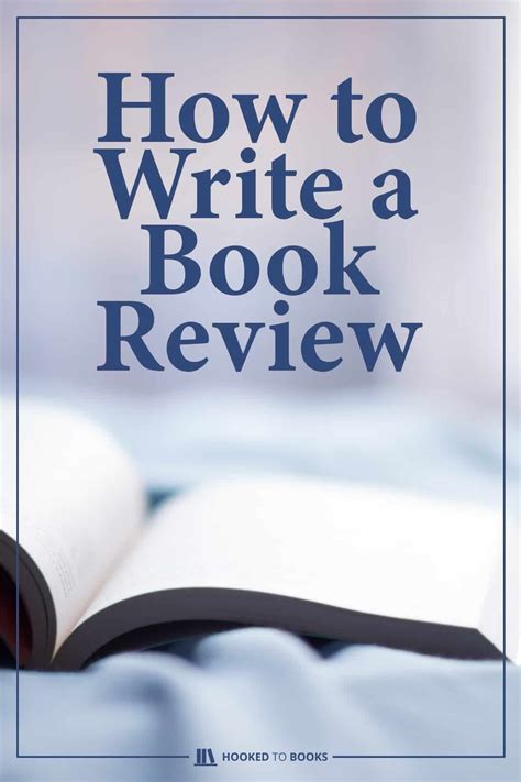 How To Write A Book Review | Writing a book review, Writing a book, Book review blogs