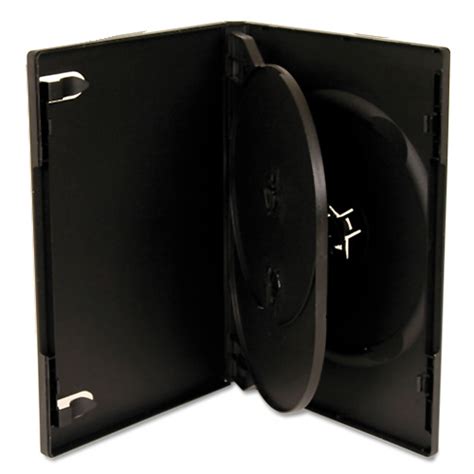 Triple Slim Dvd Cases Black