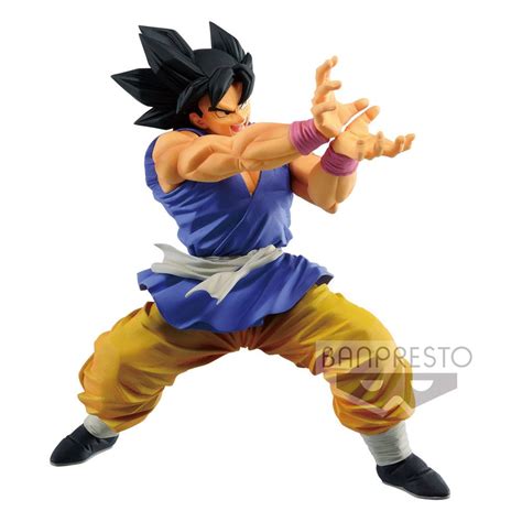 Dressed in his black shirt, tan pants and purple scarf, this version of trunks stands around 7.5 based on the dragon ball gt anime. Dragon Ball GT PVC Statue Ultimate Soldiers Son Goku 15 cm ...