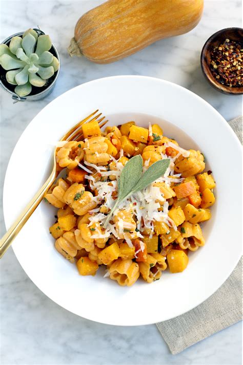Pasta With Butternut Squash And Sage Two Of A Kind