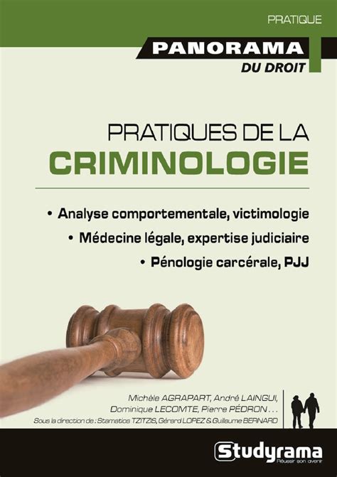 Pratiques De La Criminologie Collectif Ean13 9782759010097