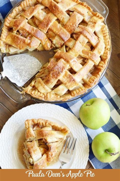 Explore more like apple pie recipe paula deen. Paula Deen's Apple Pie in 2020 | Paula deen apple pie ...