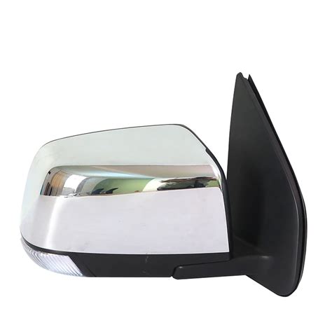 Universal Chrome Manual Auto Car Side Door Rearview Mirror For Isuzu