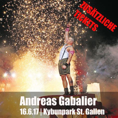 Zusätzliche Tickets Für Andreas Gabalier Am 16617 Im Kybunpark In St Gallen Jetzt Zugreiffen