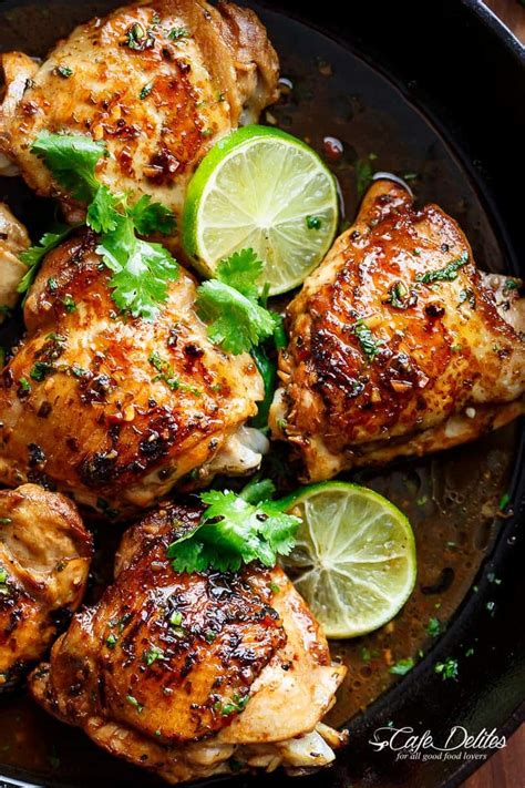 This makes a great packed lunch on warm summer days. Crispy Cilantro Lime Chicken Recipe - Cafe Delites