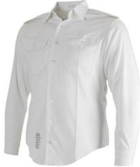 Us Army Asu White Dress Shirt Long Sleeve