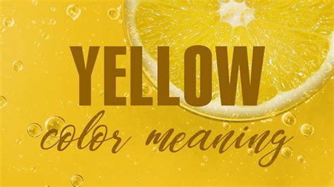 Yellow Color Meaning How To Use It For Energy And Joy Louisem