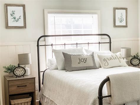 Cozy Living Bright Modern Farmhouse Guest Bedroom Reveal