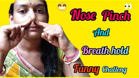 nose pinch and breath hold challeng breath hold challeng video youtube