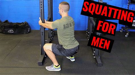 How To Squat For Men Fix 1 Mistake Guys Make Youtube