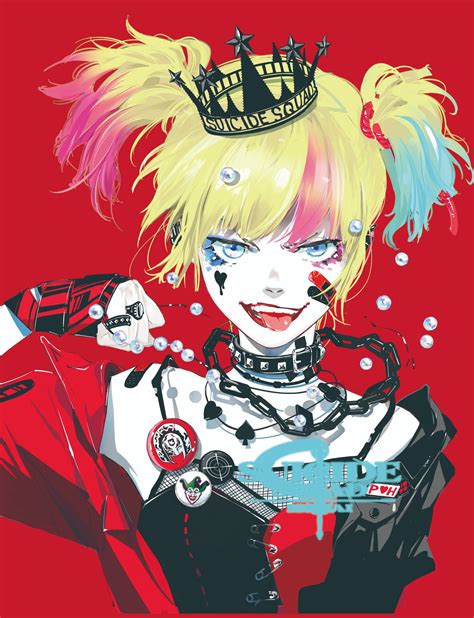 Harley Quinn Batman Image By Amano Akira Zerochan Anime Image Board