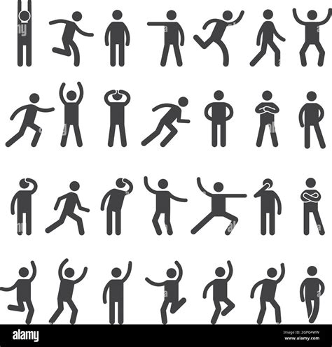 Group Stick Figures People Hi Res Stock Photography And Images Alamy